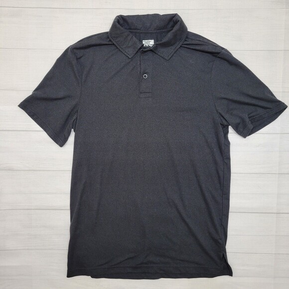 32 DEGREES COOL Mens Dark Gray Polo Collared Shirt Size Small - Picture 1 of 4